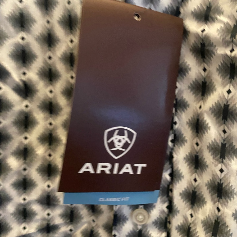 Ariat Black and White Shirts